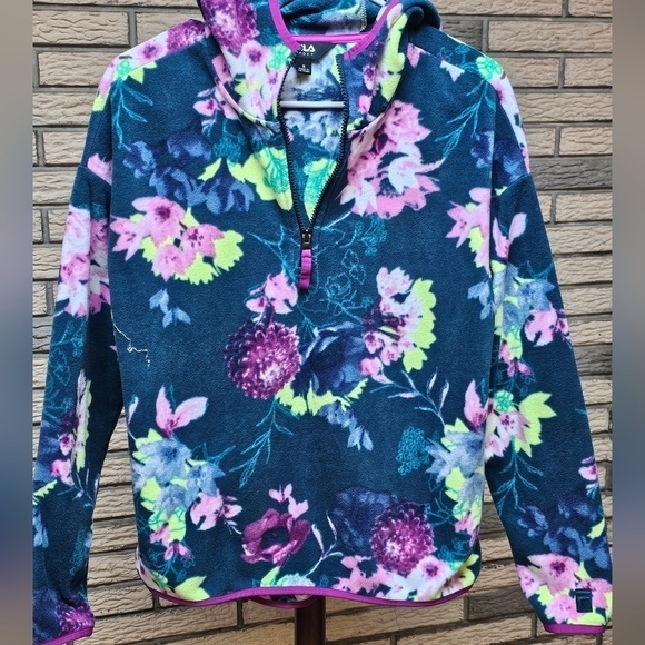 Fila Pullover Hooded Fleece Sz S - Picture 1 of 11